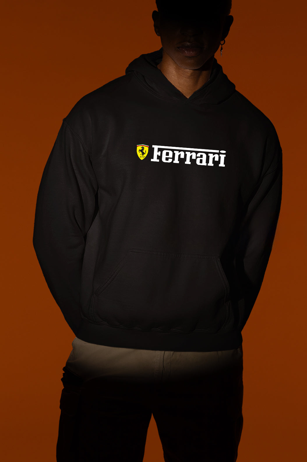 Ferrari Berlinetta 250 gt Baskılı 3 Ip Kalın Kumaş Unisex Sweatshirt Hoodie